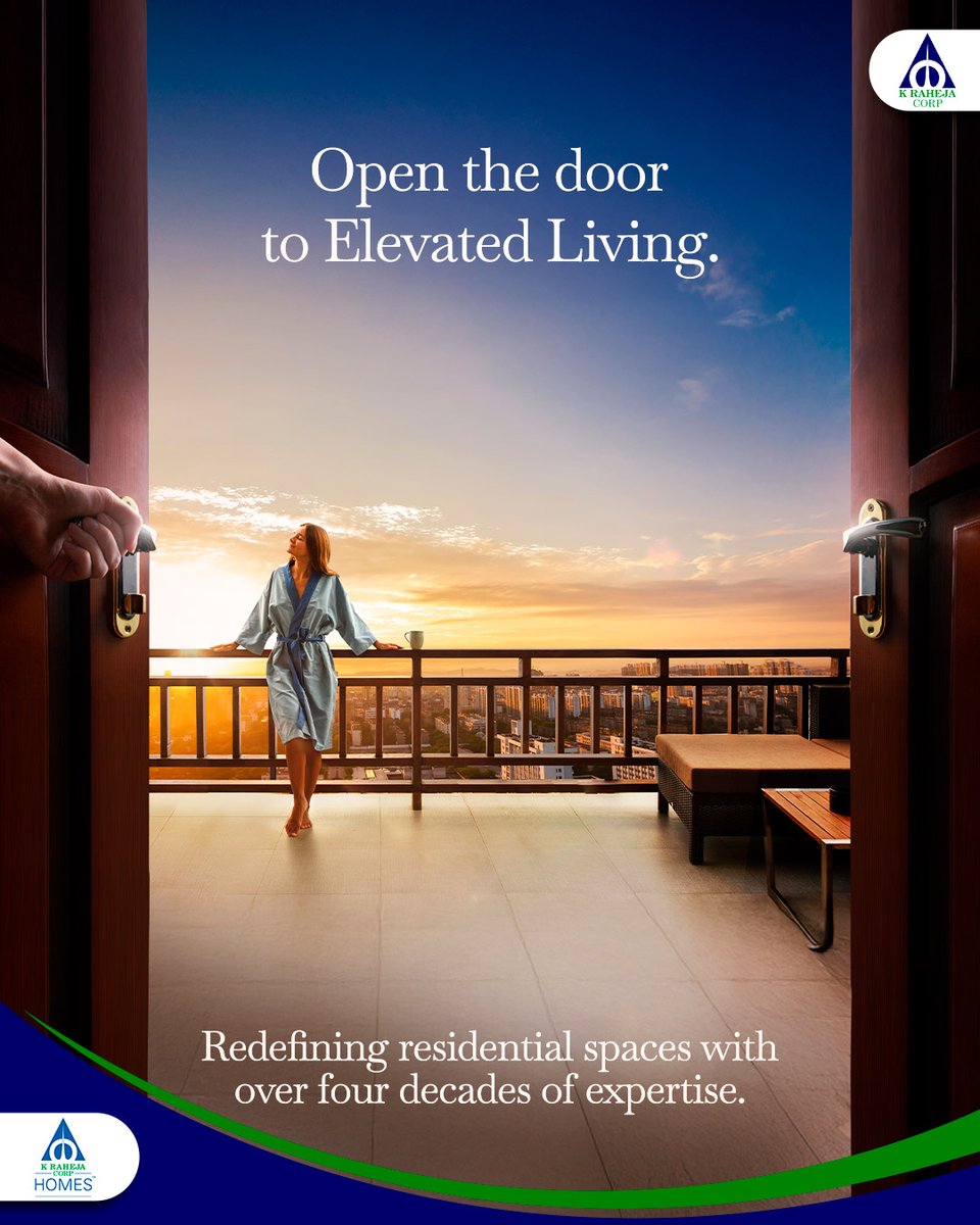 KRaheja_Corp's tweet photo. At K Raheja Corp, we open doors to new possibilities, transforming how people live, work, shop, stay, and connect.

From inspired workplaces to refined luxury, we build spaces that enrich lives. 

#KRahejaCorp #InspiredWorkspaces #ElevatedLiving #RefinedLuxury #RealEstate https://t.co/IJ6ANQXMTP