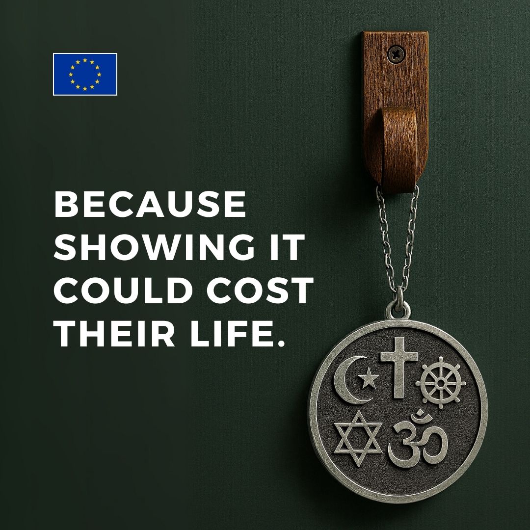 Everyone has the right to freedom of thought, conscience and religion. To have or not have a religion or belief. To manifest it without fear.

The EU defends this right globally through diplomacy and support to at risk communities.

Read more: europa.eu/!JpkGrq

#UNIDVRBV