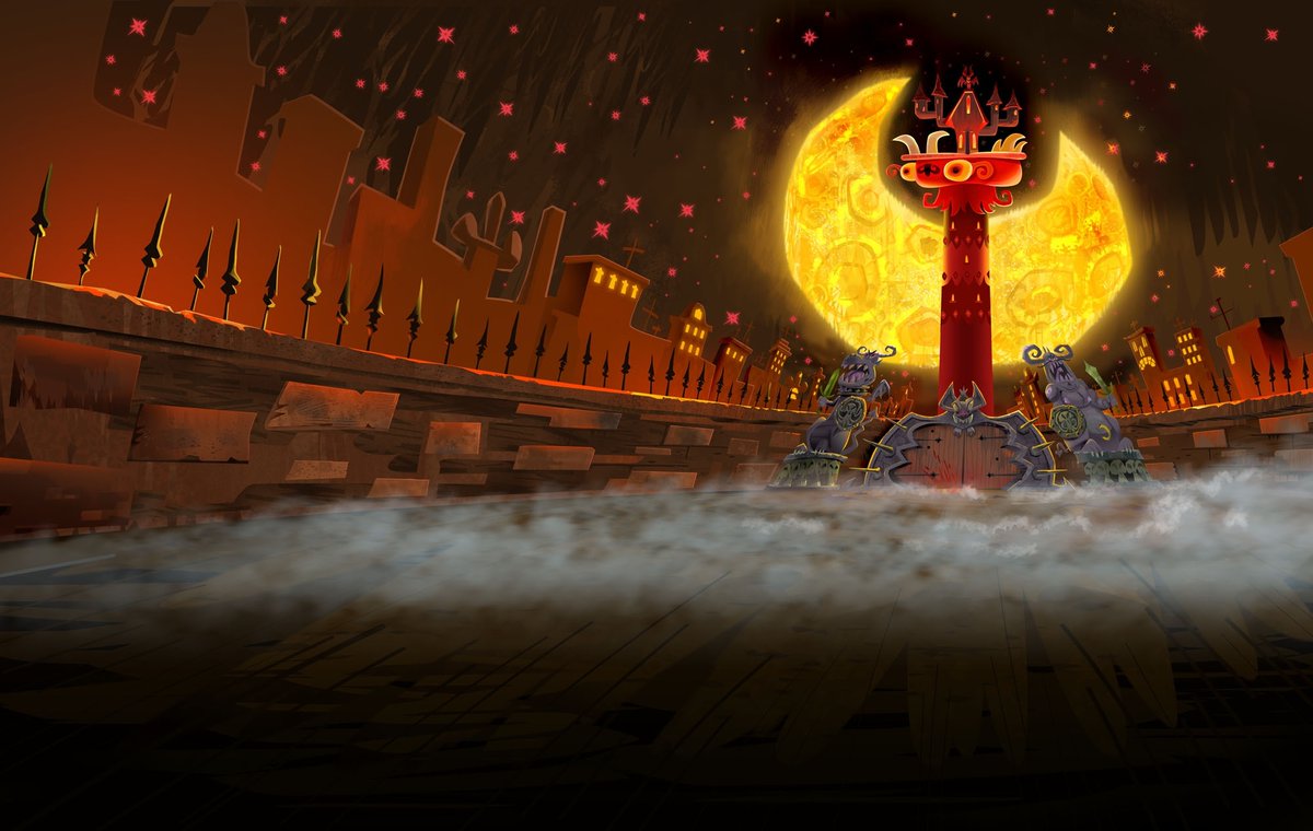 Don Draculon’s castle for the El Guapo pilot by art director <a href="/romanlaney/">Roman Laney</a>