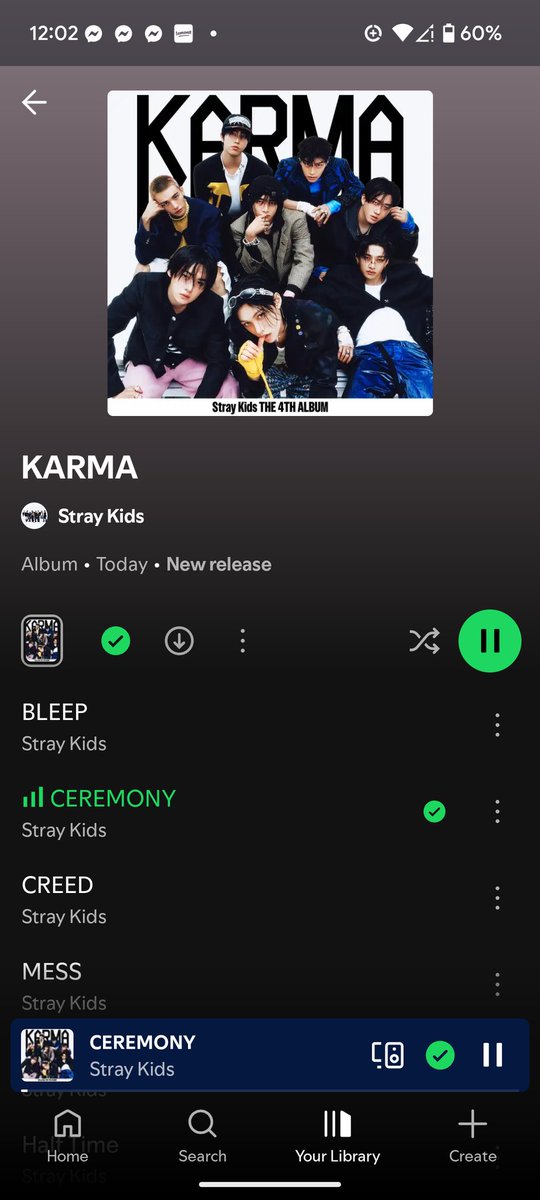 TrishaALindsey's tweet photo. #StrayKids #스트레이키즈 #KARMA #CEREMONY #CEREMONY_BurningTime https://t.co/hX3tqBpUlH