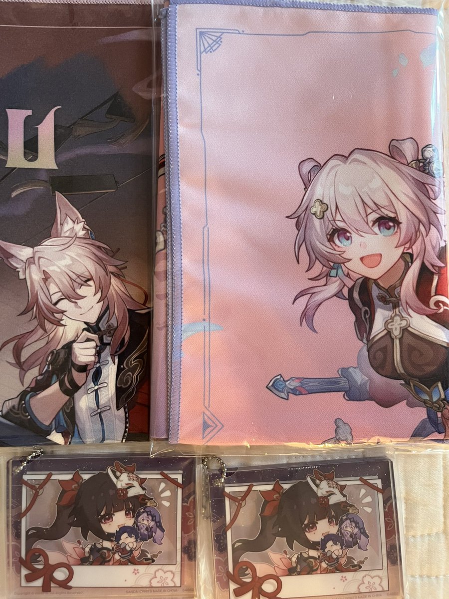 【交換】崩壊スターレイル スタレ 一番くじ vol.2

譲▶F賞　花火
　　G賞　椒丘、なのか
求▶同異種　アベンチュリン

郵送か都内手渡し可能です。検索からお気軽にどうぞ！