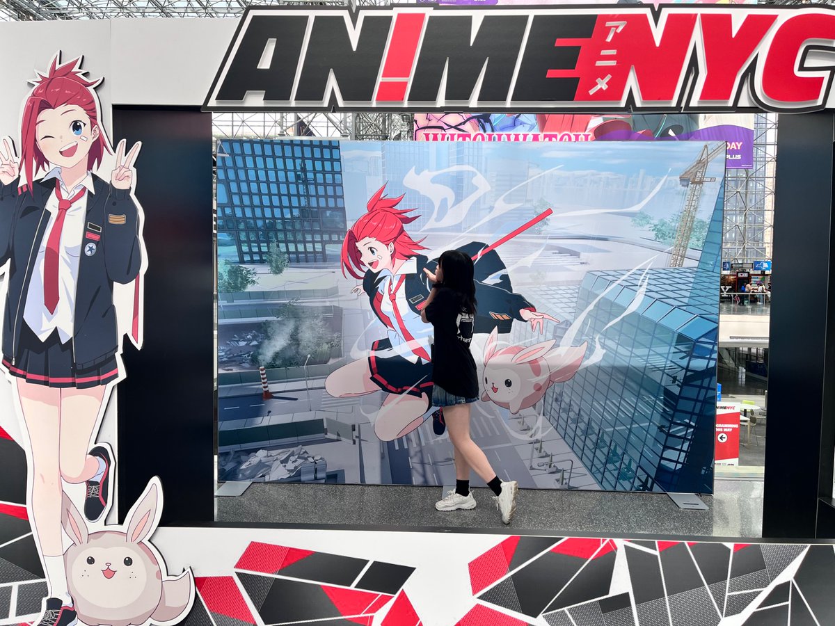 leftaquery's tweet image. day 1 of animenyc done!!! &amp;lt;3