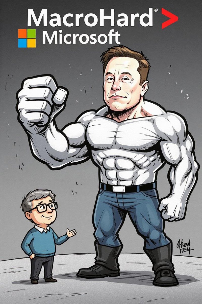 Daily reminder that Macrohard is coming 

And it’s going to be so much better than anything else