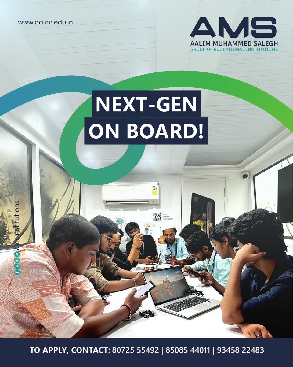 amsinstitutions's tweet image. Ideas on Wheels. Minds in Motion! 🚌

AMS × Infosys: Where curious minds meet rolling labs and turn bold ideas into the tech leaders of tomorrow.

All aboard. All in. All future-ready. ✨

#AMSxInfosys #InnovationOnWheels #MakerLab #AMSGroupofInstitutions #AMSInstitutions