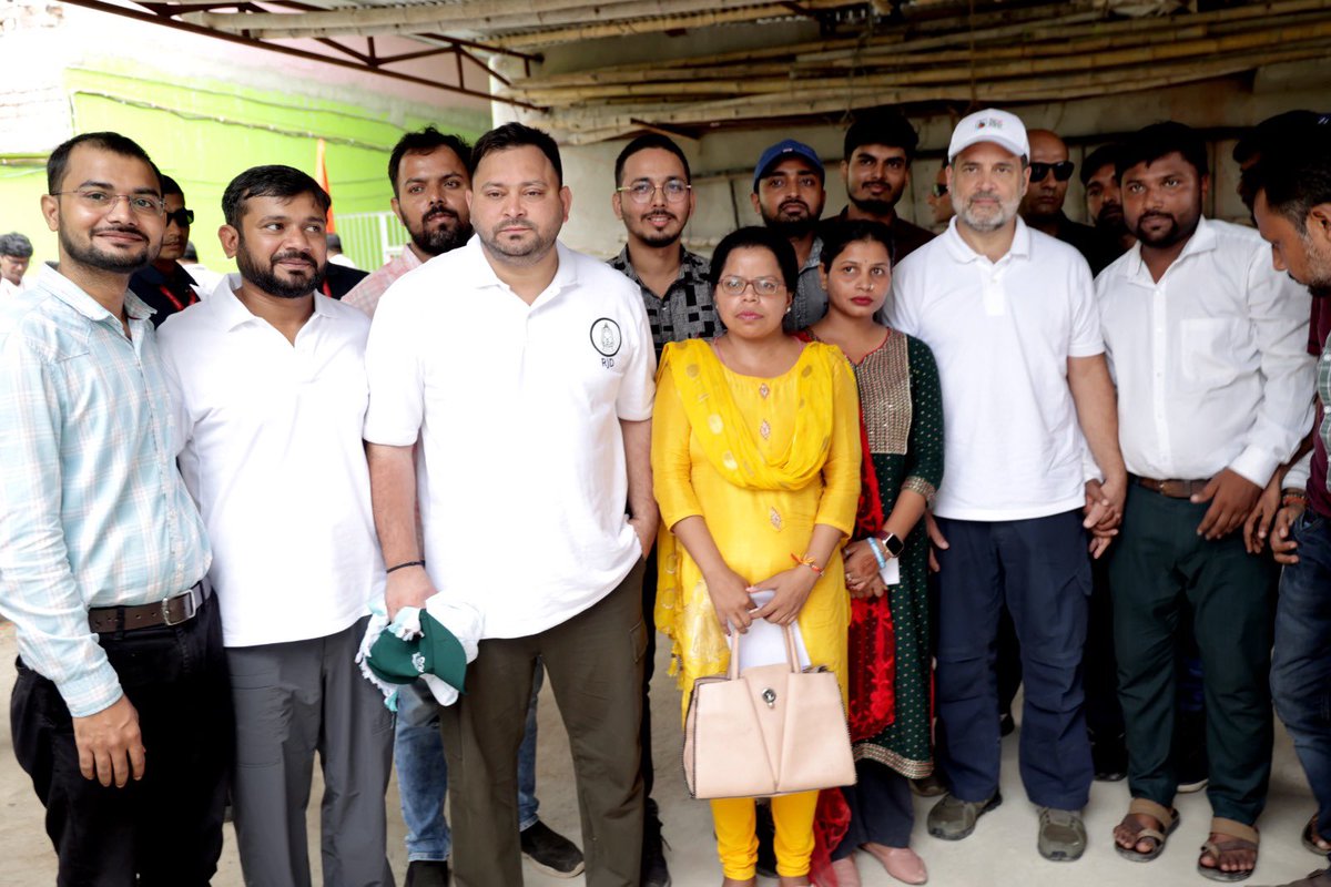 जो युवाओं को नौकरी नहीं देंगे, उन्हें बिहार रोकेगा! 
#Bihar #india #VoterAdhikarYatra