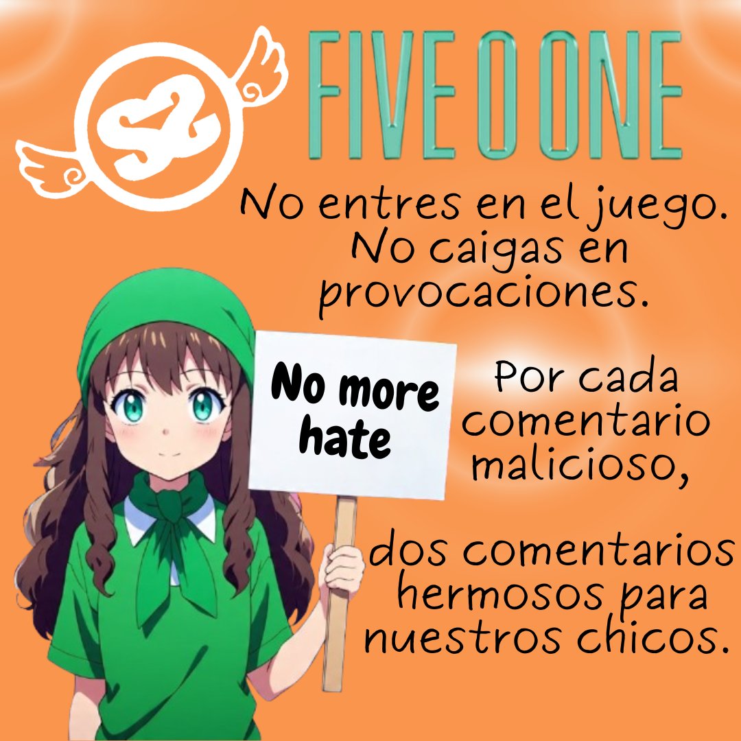 💚 Seamos un soporte digno. No a los comentarios maliciosos disfrazados de humor negro. Porque queremos a nuestros Verdosos... 

#NoMasHate_A_FiveOOne
#Respeto_a_SS501