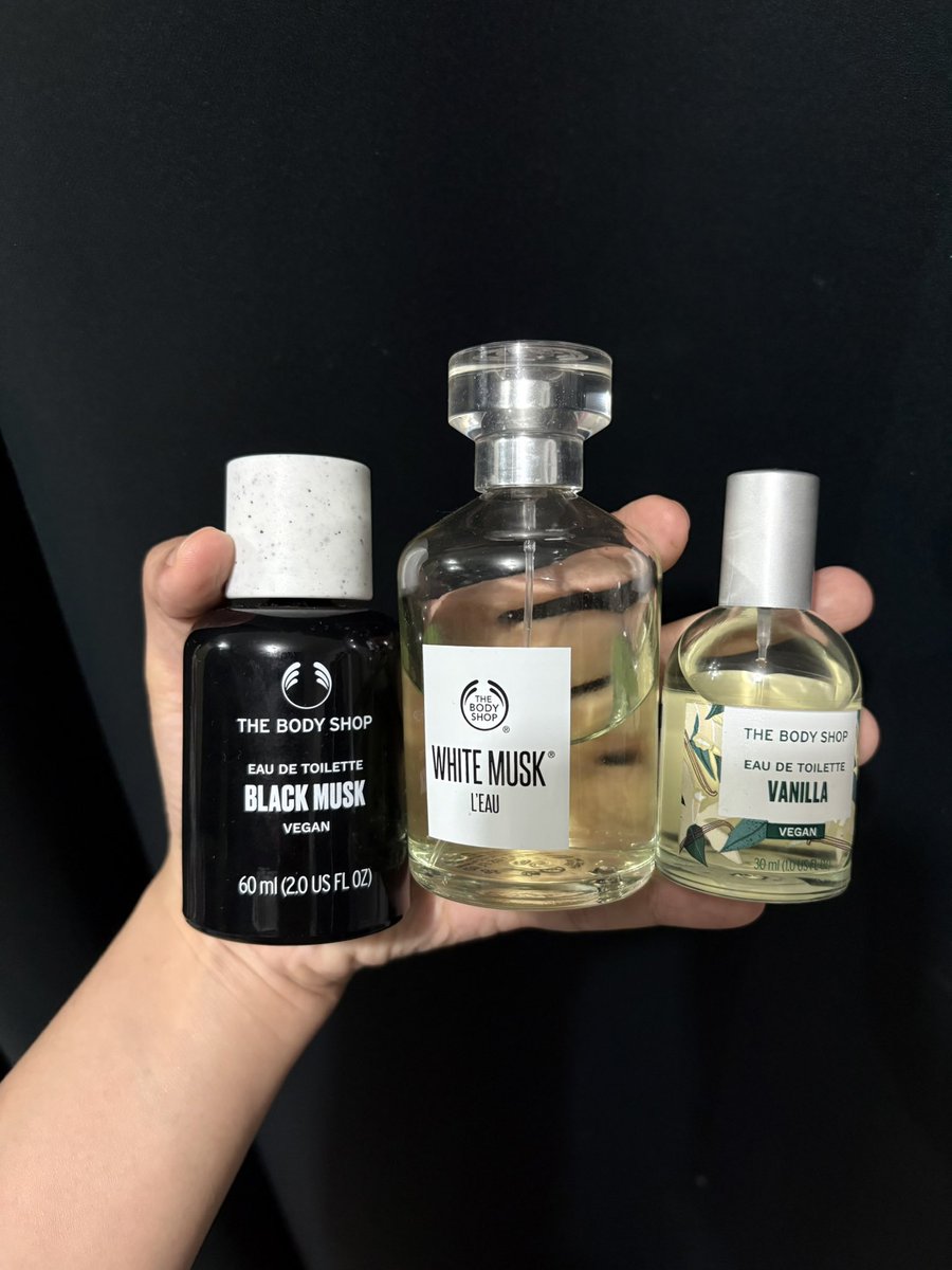 ayuaqilahj's tweet photo. These are the best perfume from The Body Shop and some of them i dah pakai lebih 10 years.

Definitely my signature scent.🫰🏻￼ https://t.co/jZmbXstqTF