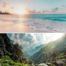 Random question:

If you had to choose a permanent view outside your window where you live, would you choose the open blue ocean or tall rolling green hills?
