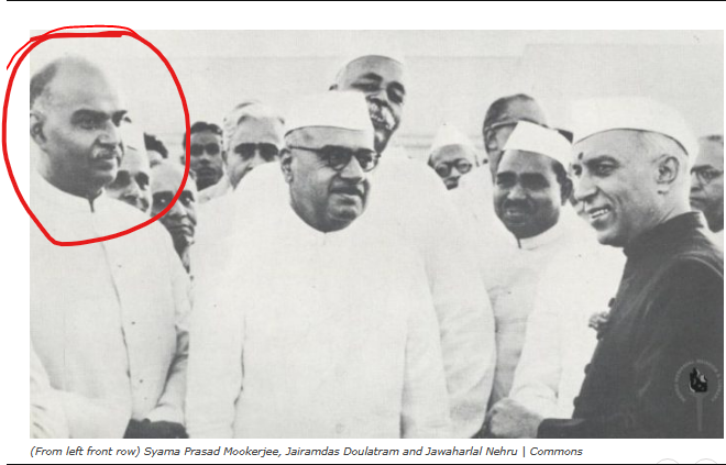eclector1419857's tweet photo. DID YOU KNOW? #Mookerjee
Was a minister in #Nehru Cabinet?
Joined #Savarkar 's #HMS became president & Dumped it to form #BJS
Believed in the #twonation theory?
Supported #Partition from 1944 & advocated the #Bengal #Partition ?
Took #UTURN asked for its annulment by 1951? https://t.co/3MudWKqSTm