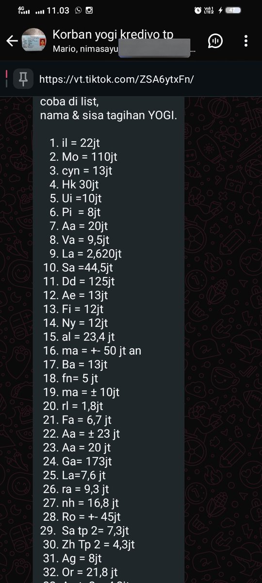 fullsunn9's tweet photo. UPDATE NOMINAL DARI LIMIT YG DIA PAKE https://t.co/DKy43h2SvX
