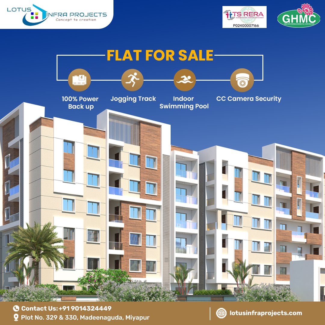 InfraLotus's tweet photo. https://t.co/LEEyBBTssq
Experience luxury living like never before! Explore stunning 2 and 3 BHK flats for sale at Lotus Infra Projects, complete with top-notch amenities for a https://t.co/XbjKTG16An