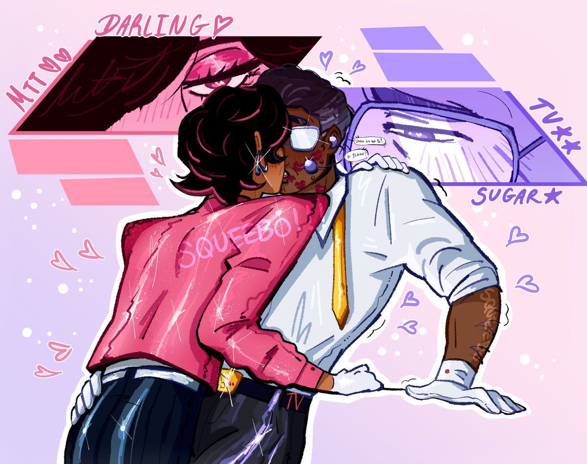 My human #mettatenna art eat up