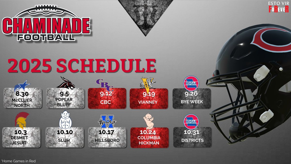 Chaminade College Preparatory School 2025 Football Schedule:
