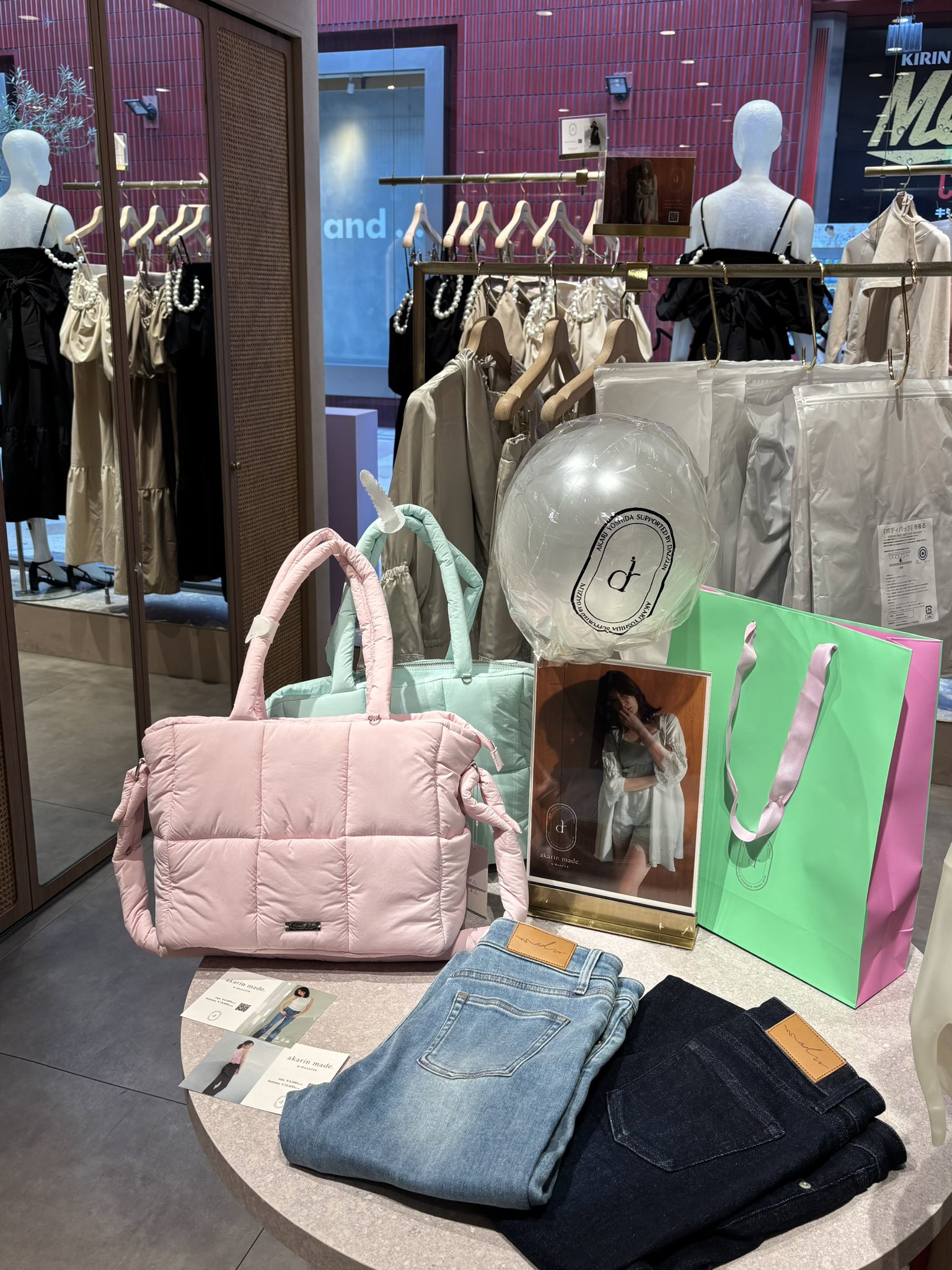 akarin made. マシュマロトートバッグ