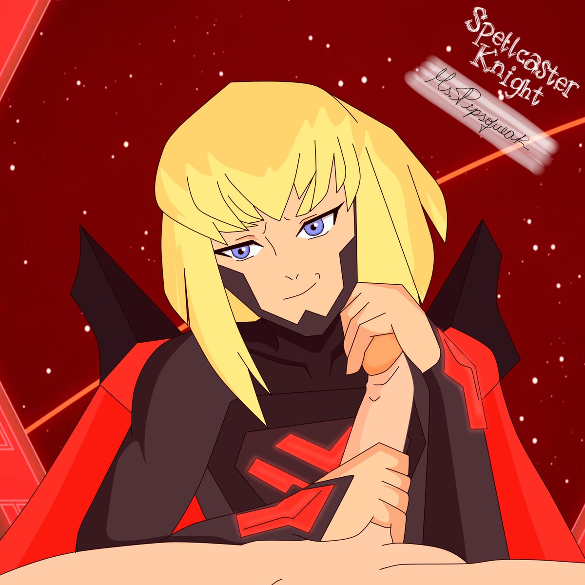 A small, but very, very small, teamwork with <a href="/Spelltheknight/">Spellcasterknight🔞comm open (but long list)🔞</a> It's good to have you back, buddy. 😉

A Kara Zor-El from My Adventures with Superman for good luck

#nsfwtwt