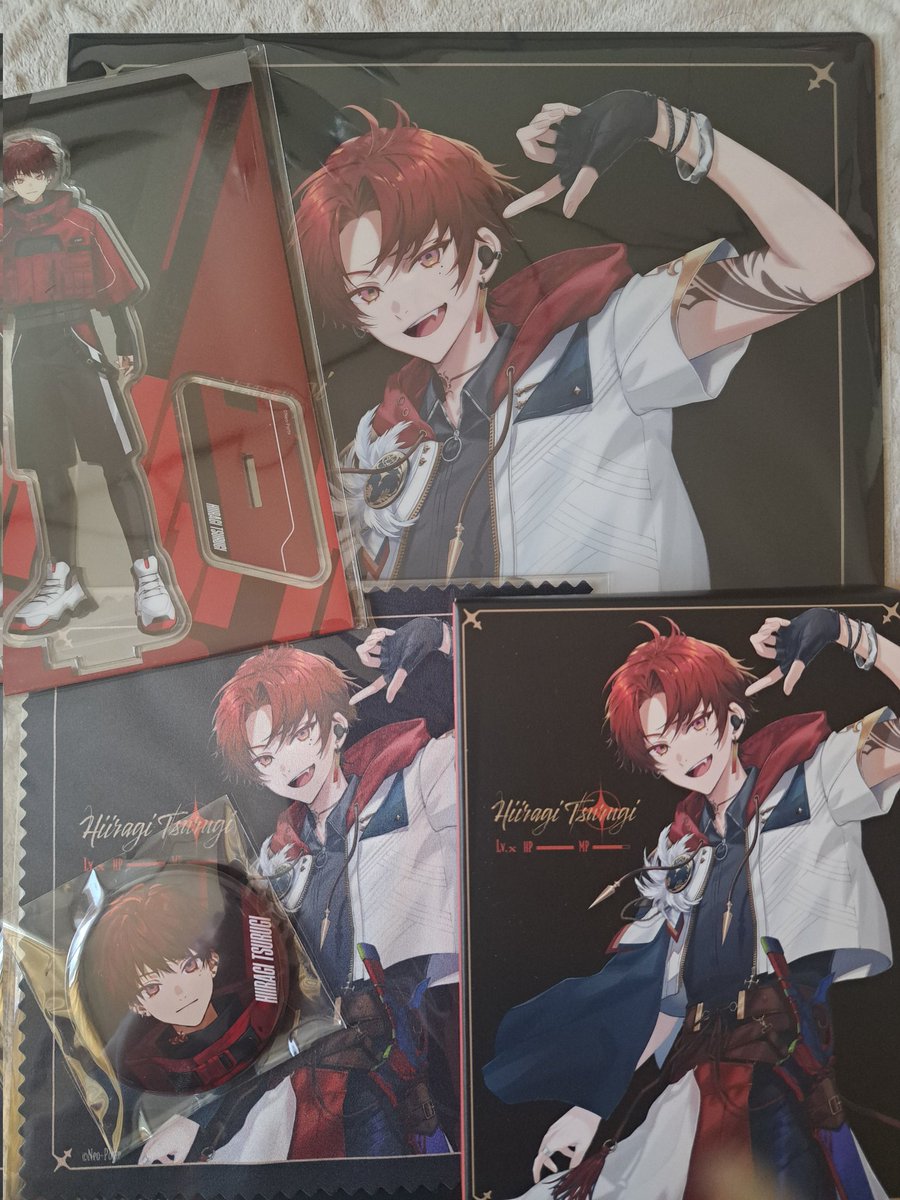 ツルギくんのグッズ増えた❤︎
イヤホン楽しみだな🤭
#柊ツルギ