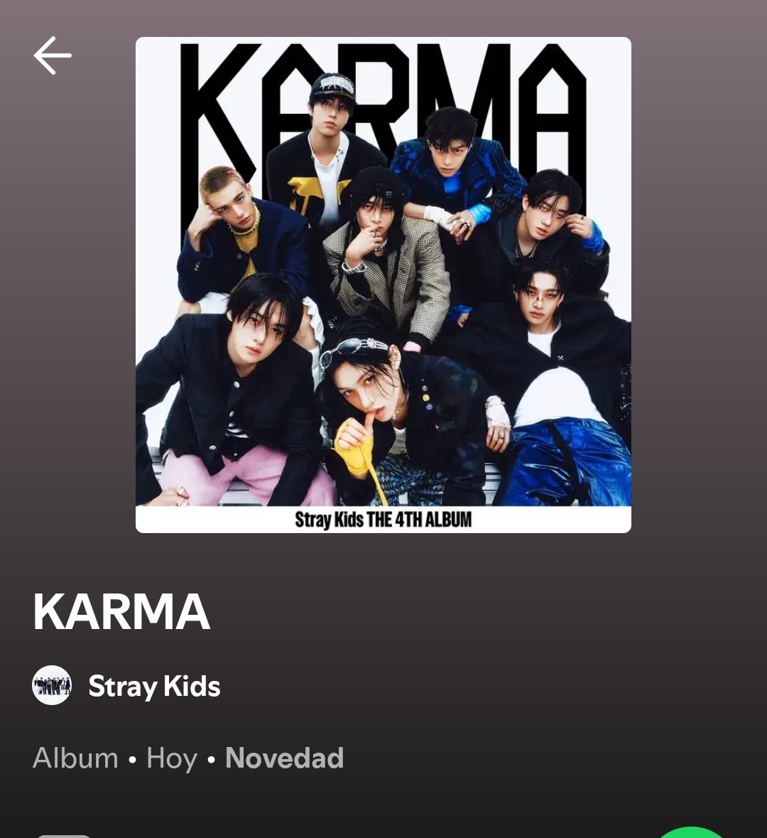 matheoBv (@m4sochisticc) on Twitter photo YA ESCUCHARON TODO KARMA? CUAL CANCION LES GUSTO MÁS??
STRAY KIDS GOOD KARMA DAY
#StrayKids_CEREMONY_OutNow
#스키즈컴백_축하의_세레머니
#CEREMONY <a href="/Stray_Kids/">Stray Kids</a> YA ESCUCHARON TODO KARMA? CUAL CANCION LES GUSTO MÁS??
STRAY KIDS GOOD KARMA DAY
#StrayKids_CEREMONY_OutNow
#스키즈컴백_축하의_세레머니
#CEREMONY <a href="/Stray_Kids/">Stray Kids</a>
