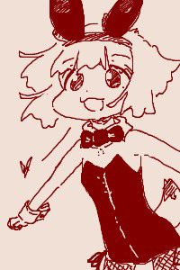 「ちかごろのらくがき1 うさぎだらけ」|うちうのイラスト