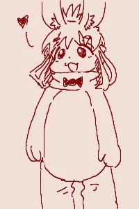 ちかごろのらくがき1 うさぎだらけ
