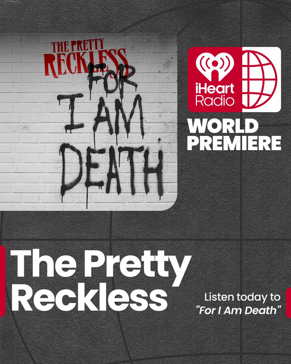 TPROfficial's tweet photo. FOR I AM DEATH x @iHeartRadio https://t.co/mBdiKXwqIa