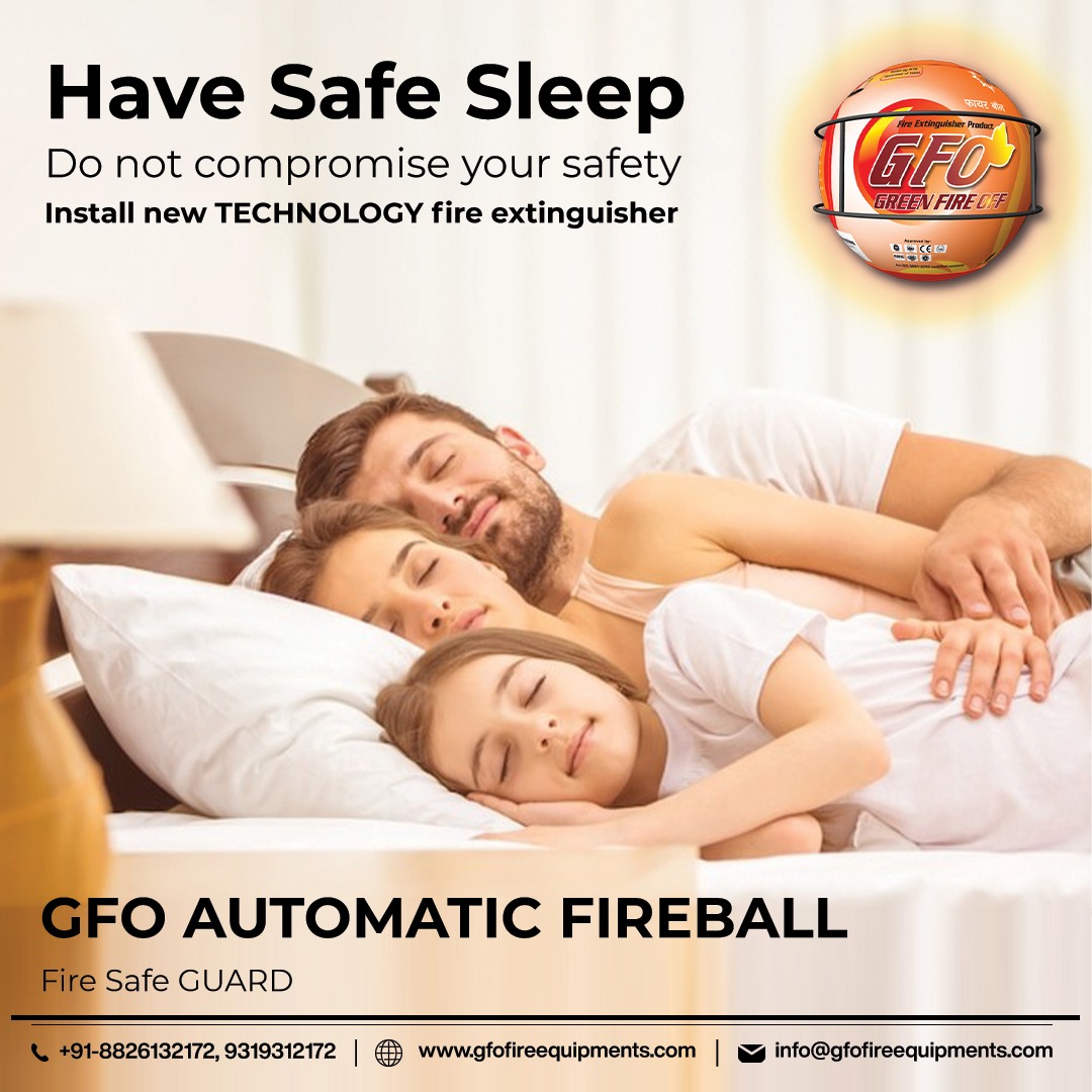 Gfofireball's tweet image. Sleep without worry. 💤🔥
Protect your family with the GFO Automatic Fireball – the smart fire extinguisher that works even when you don’t.
🌐 gfofireequipments.com
#FireSafety #AutomaticFireball #StaySafe