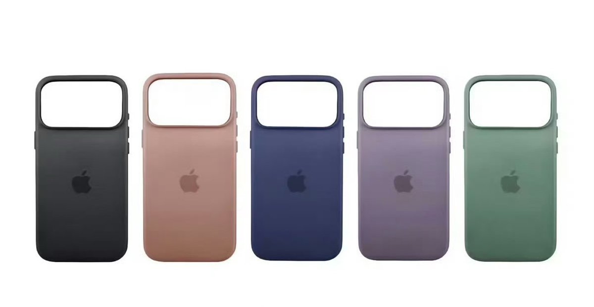 ultfone's tweet photo. New leak: Apple’s upcoming TechWoven cases for iPhone 17 revealed in 5 colors — Orange, Purple, Green, Blue, and Gray 🎨
✨ Metal-feel side buttons
📸 Dedicated camera control cutout
⚡ MagSafe support
But some early samples show wear on the corners. 👀
#iPhone17 #Apple https://t.co/Td8YyP64Yj