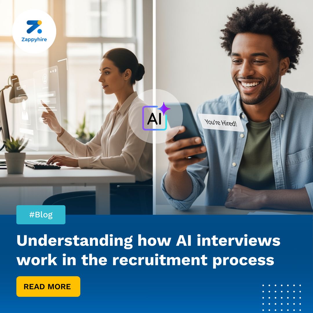 zappyhireglobal's tweet image. Are you also looking for answers on how #AIinterviews can transform your #recruitment process? 🤔

We break down the what, why, and how of AI-powered interviews in our latest #blog! → 
bit.ly/4lzCUgB