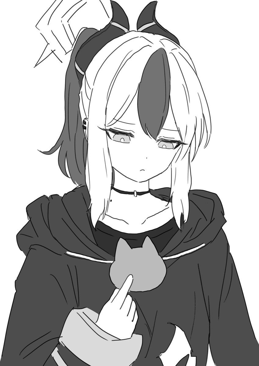 猫型のクッキーが可愛くて食べられないカヨコ(再掲)