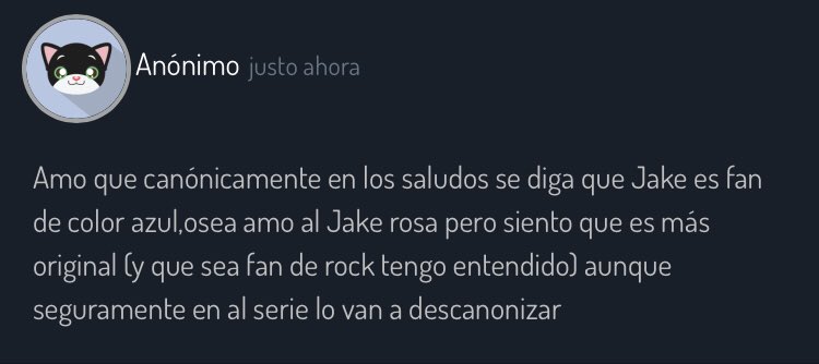 Los saludos y la serie aveces se contradicen, así que no sé
-🍋