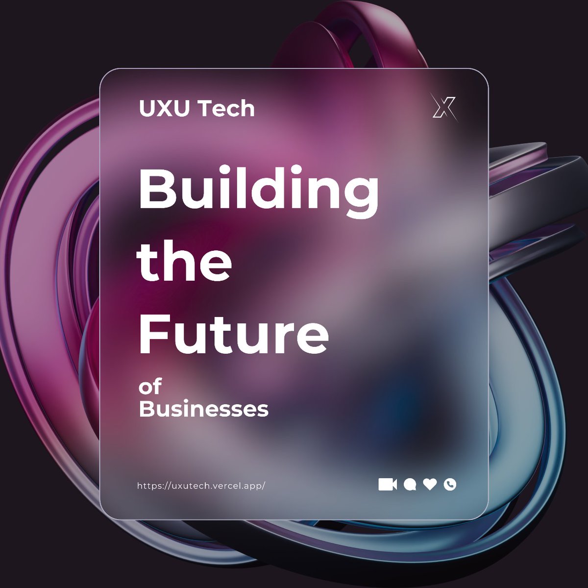 uxutech's tweet photo. Building the Future of Businesses with UXU Tech

We specialize in:
💻 Web Development
⚙️ Software Development
🤖 AI Agents
🎨 UI/UX Design

✨ Plus: Graphic Design, Video Editing &amp; more on request!

📩 uxutech@gmail.com | 📞 +92 334 7715261

#Tech #AI #WebDevelopment #UXUTech https://t.co/gyl5Xm4OYH