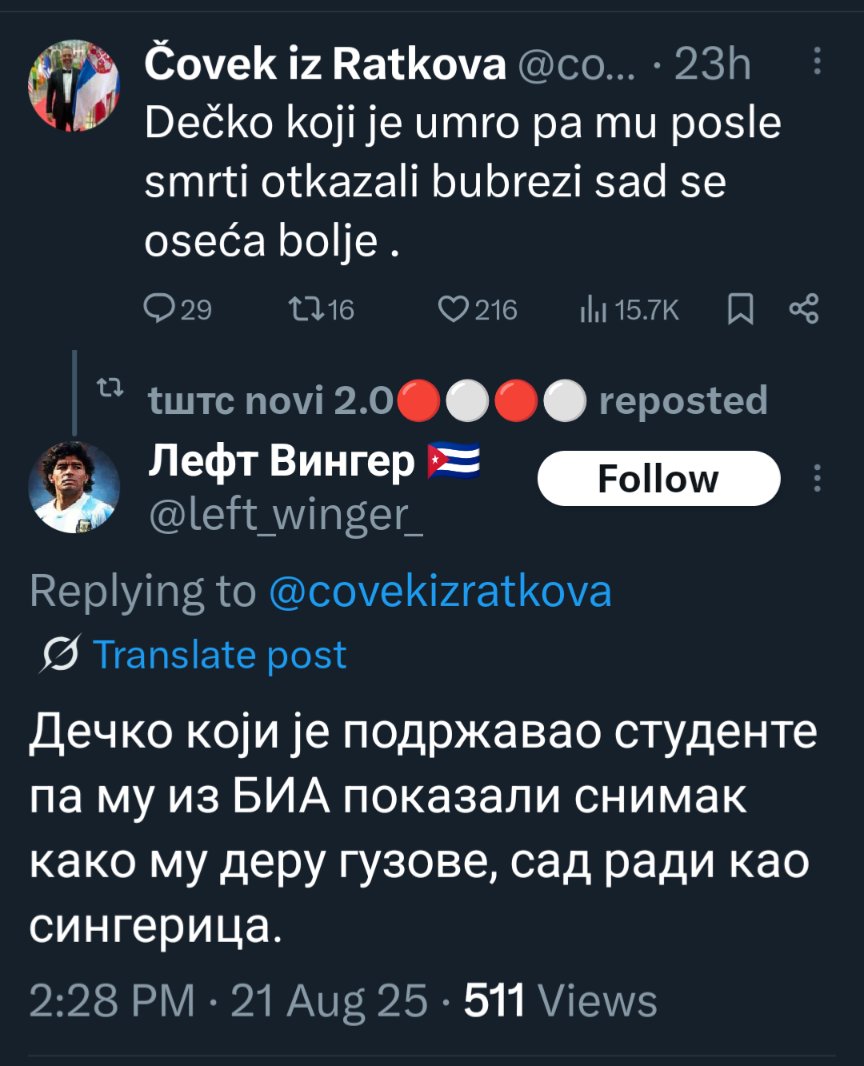 Wolfam5's tweet photo. Obrvica sahranjen za sve pare
🤣🤣🤣 https://t.co/kTs3LzmvG4