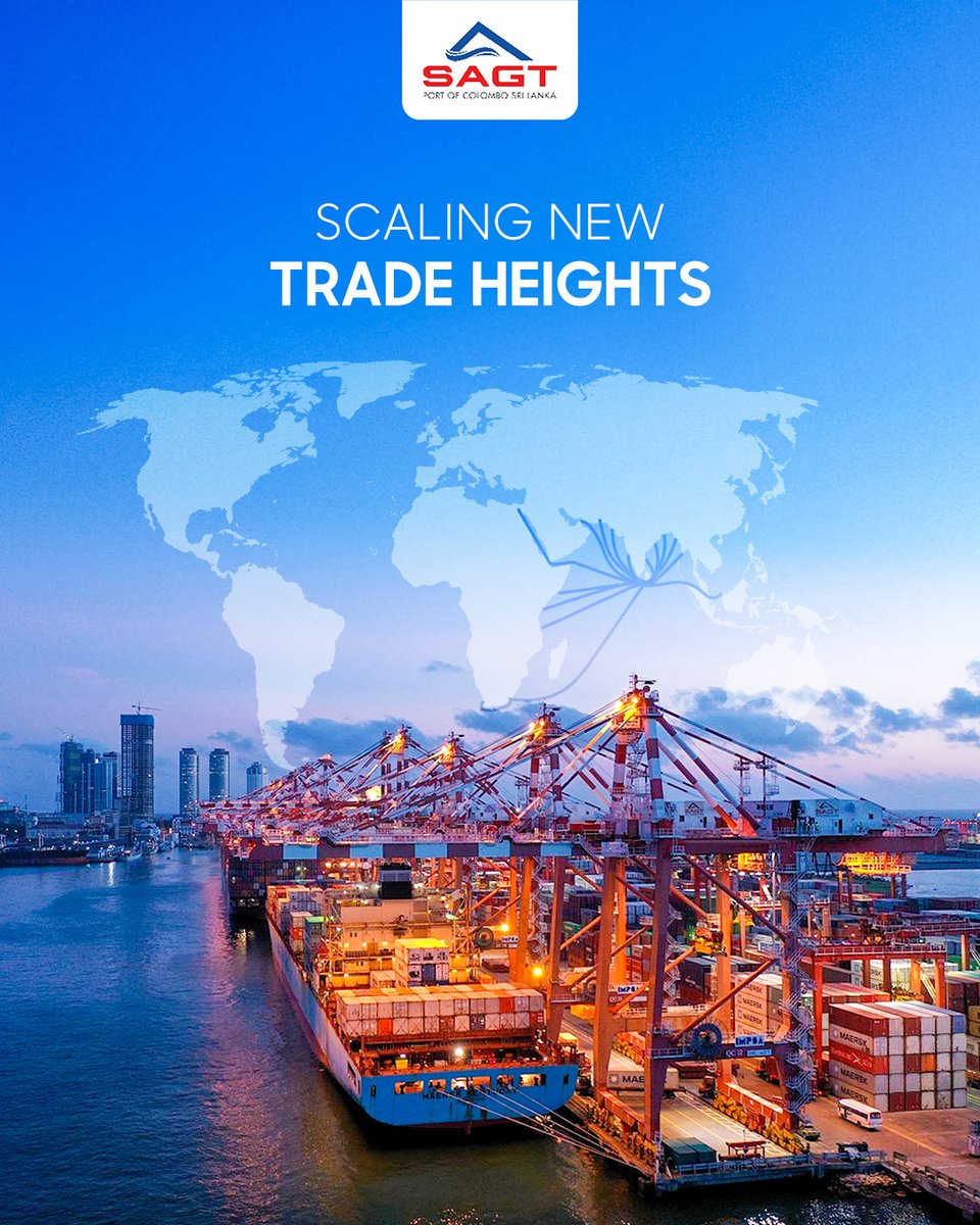 India’s booming trade is strengthening Colombo’s role as a regional transshipment hub. SAGT continues to handle growing volumes, beyond its design capacity with 2 million+ TEUs handled in 2024

#PortofColombo #SAGT #POC #GlobalTrade #ShippingNews #Transshipment #IndianOceanTrade