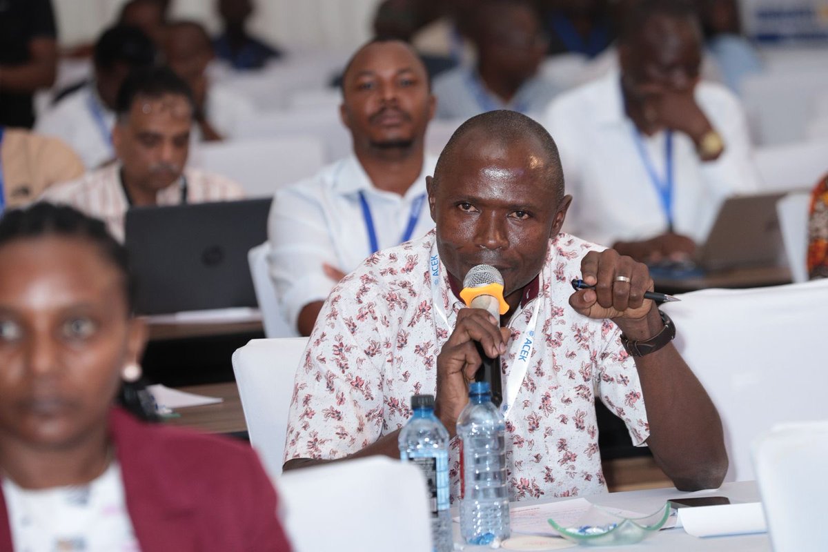 Yours truly when he’s not making Online Noise. It was refreshing interacting with graduate and young Professional Engineers ⁦<a href="/ACEK1968/">The Association of Consulting Engineers of Kenya</a>⁩ ,Association of Consulting Engineers of Kenya Conference. Your Passion is my Hope.