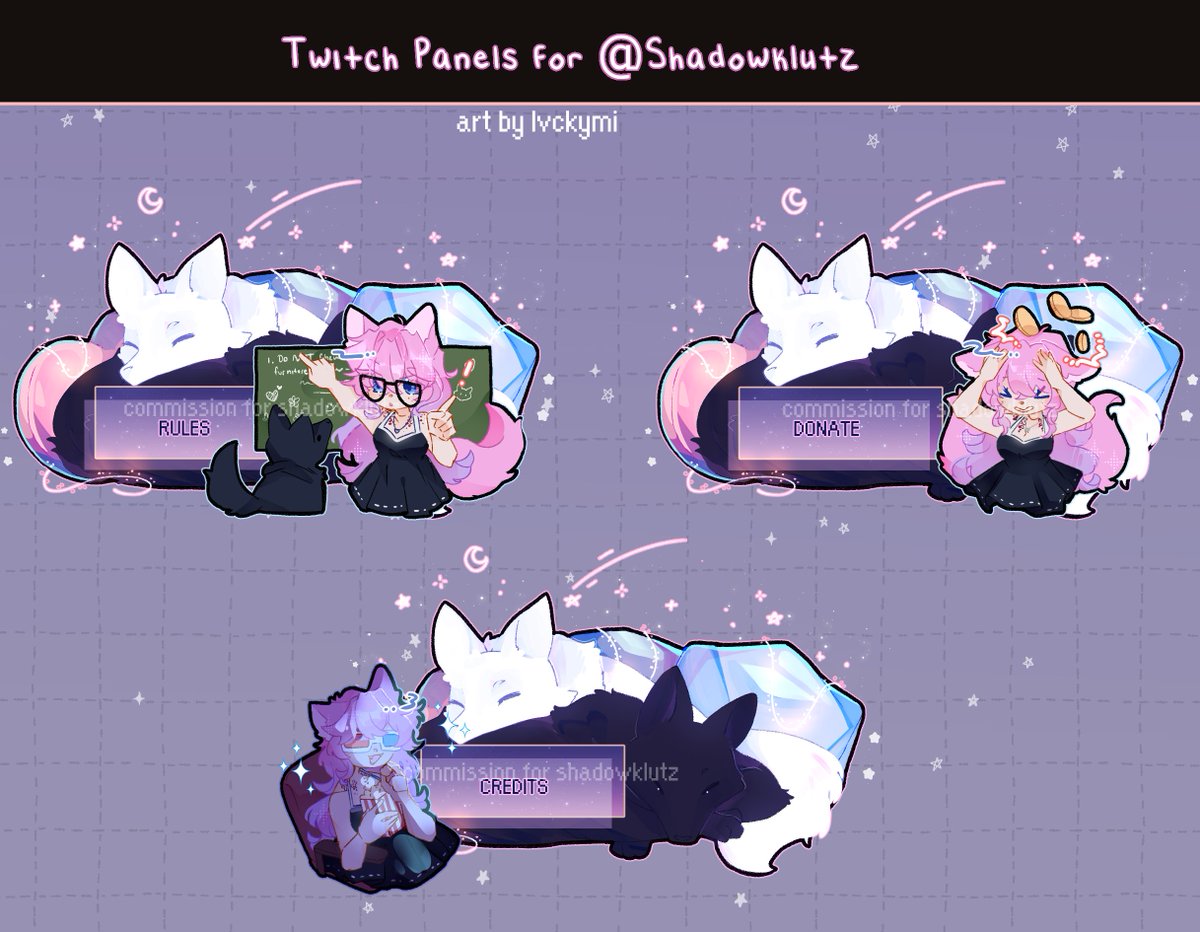 lvckymi's tweet photo. panels for @Shadowklutz  YAYYY https://t.co/YBuUyLndDa