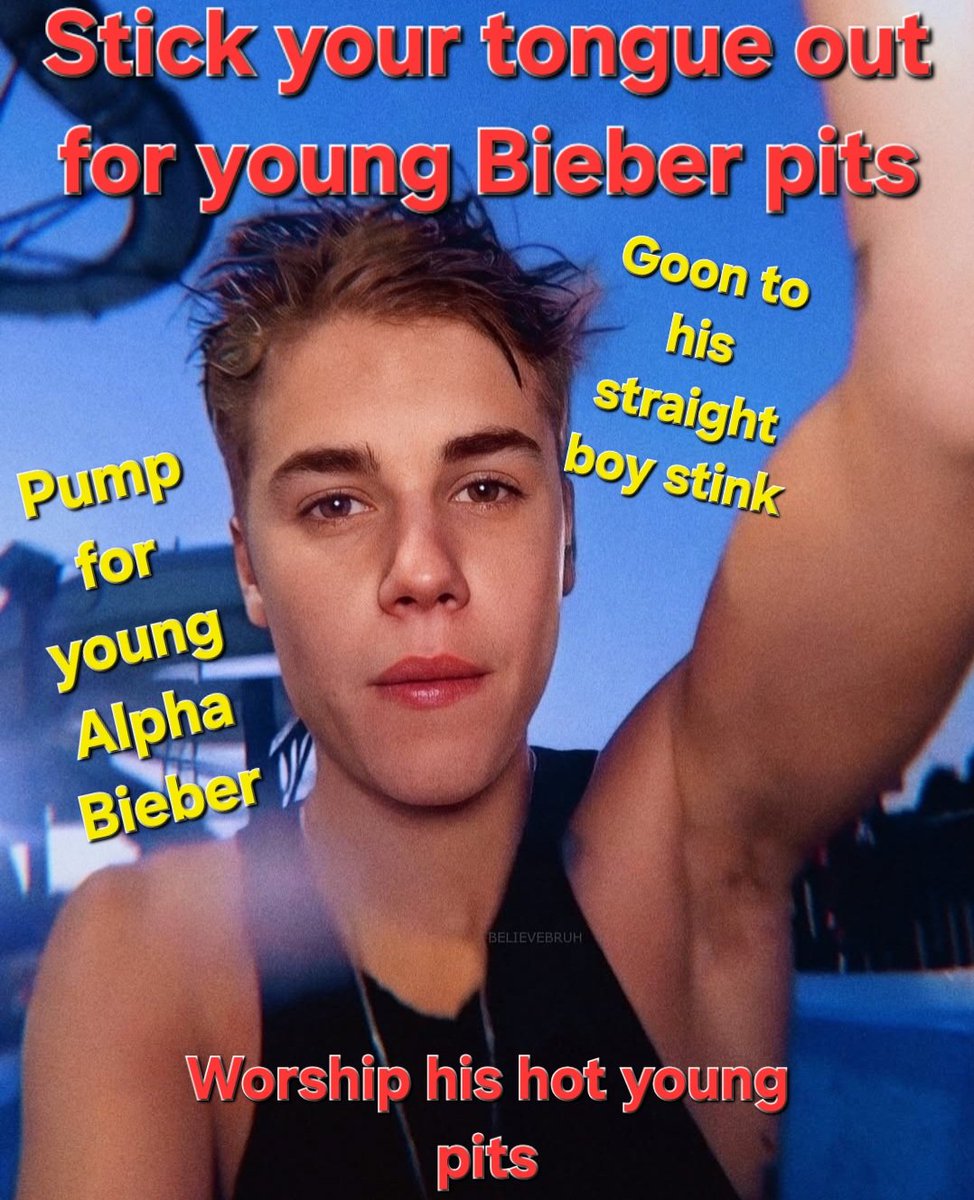 He doesn't wear deodorant. 😛