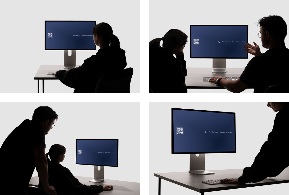 DeviceGraphics's tweet photo. Looking for mockups that make your work stand out professionally? Check out our Studio Display mockups!

→ Get it on https://t.co/R1ojvpl61v https://t.co/zxPQJeA3RV