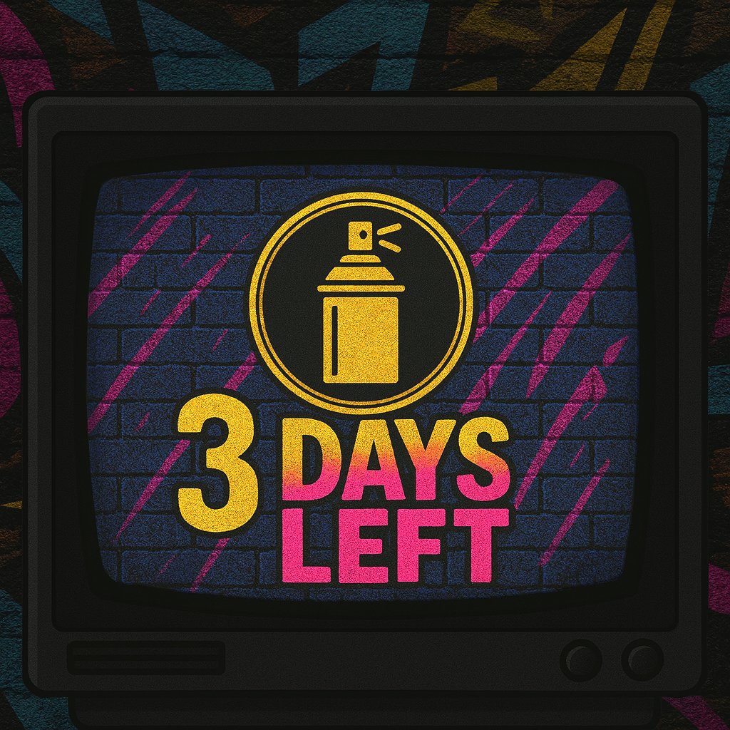 🚨 BREAKING NEWS 🚨
The countdown is ON!

🕒 Just 3 DAYS LEFT until the streets light up and the walls can talk.
🔥 The $STWL Presale launches August 25 @ 2PM UTC

This isn't just art. This is utility and community, sprayed across the blockchain.

📢 Get your wallets ready!