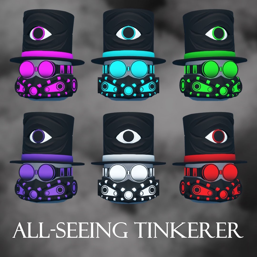 The All-Seeing Tinkerer Set!👁️

This my first UGC set I've created! Check it out!

White and Black Set Here!
roblox.com/catalog/900380…
roblox.com/catalog/117167…
roblox.com/catalog/722068…

#robloxugc  #ROBLOX  #RobloxDev