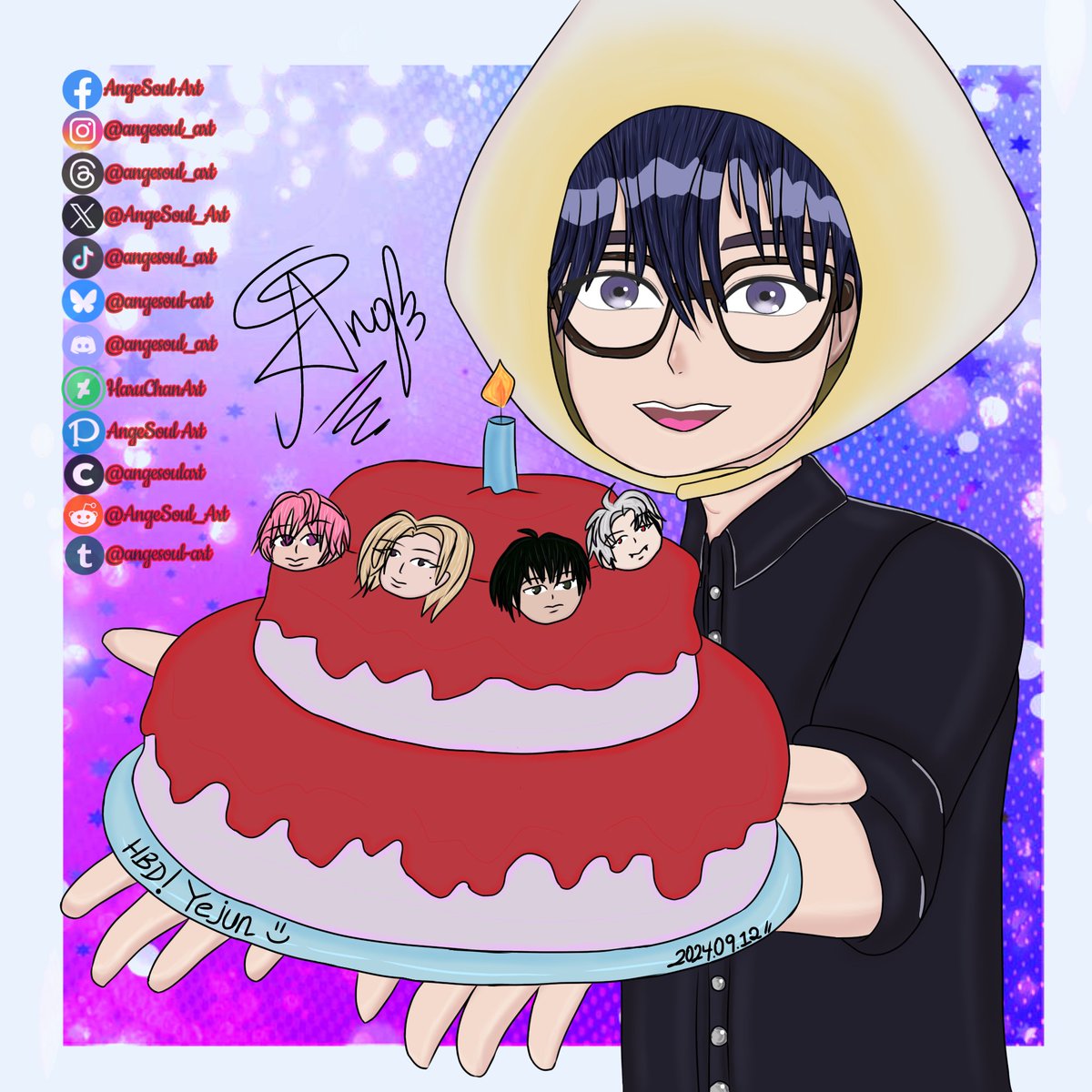 AngeSoul_Art's tweet photo. Another drawing finished for Yejun birthday's 2024💌✍🏻🤧

#plave #플레이브 #plli #플리 #plave_yejun #plaveyejun #yejunplave #yejun #예준 #namyejun #남예준 #plavefanart #virtualidol #plavekpop #kpopfanart #kpop #fanartkpop #artistsonX #dibujodigital #digitalart #fanart #myart https://t.co/CMBuyyNZ2T