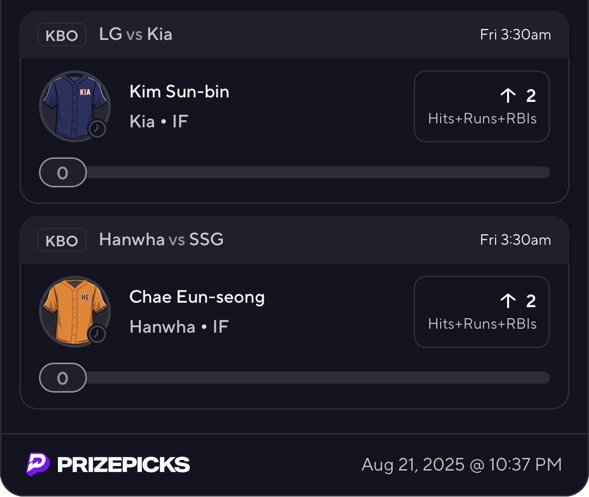 KBO 2MAN,, CAN WE GO B2B?? 👀 

prizepicks.onelink.me/gCQS/shareEntr…