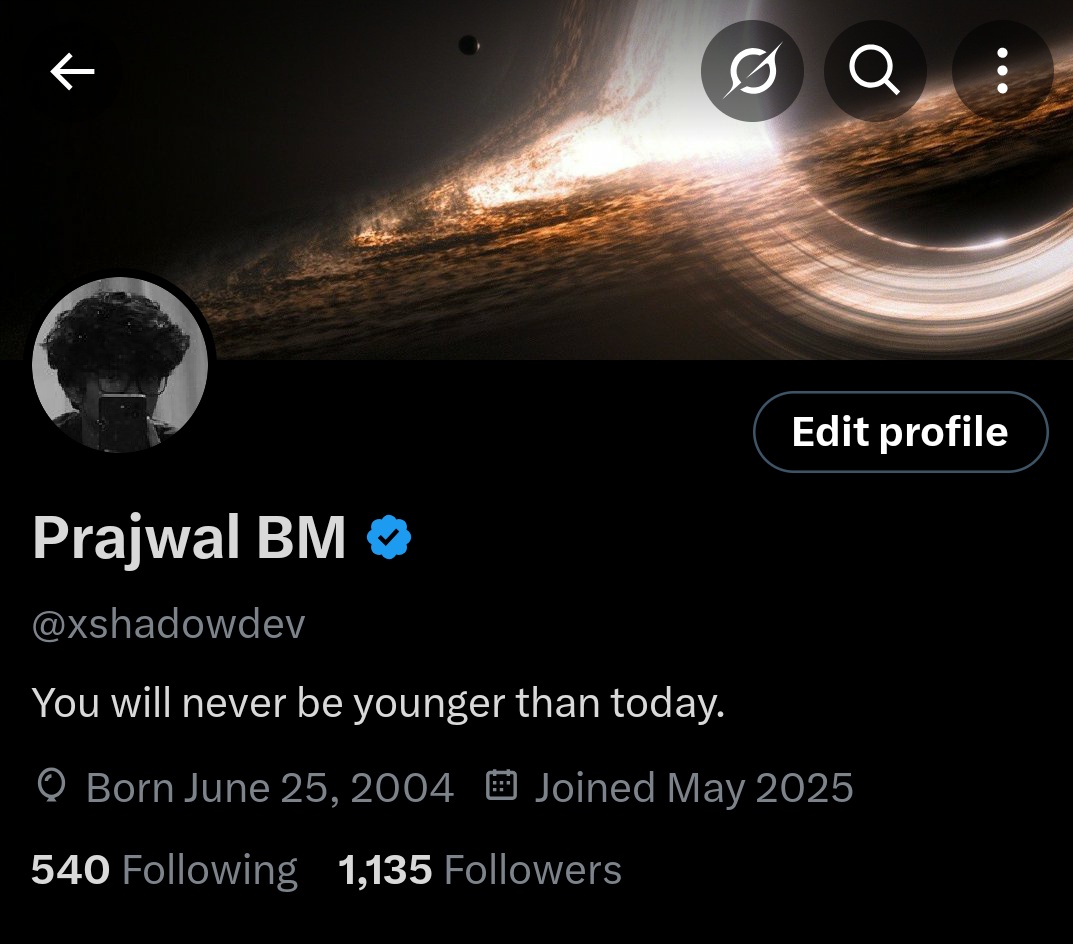 1k thankyou people :)

Those who are starting read this.
It's been 4 months since I have joined this platform, these 4 months were rollercoaster. Build in public actually works if you do it right. I got lot of opportunities from this platform (without applying), lot of big people