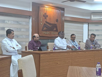 The MoU between <a href="/StJohns_Blr/">St. John's National Academy of Health Sciences</a> &amp; <a href="/CSIR_4PI/">CSIR-4PI</a> was signed on 20 Aug 2025 at St. John’s. The partnership will drive research &amp; innovation in healthcare using AI, ML, digital pathology, cancer research &amp; decision support systems.