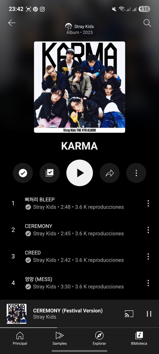 HWCB97's tweet photo. @ccstayss @Stray_Kids STRAY KIDS GOOD KARMA DAY
#StrayKids_CEREMONY_OutNow
#스키즈컴백_축하의_세레머니
#CEREMONY @Stray_Kids https://t.co/PmjYQcZjhP