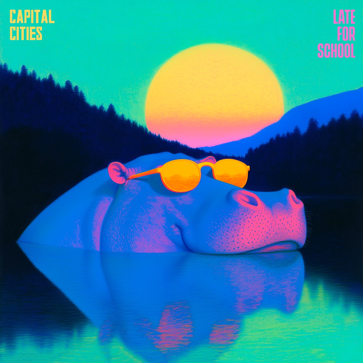 capitalcities's tweet photo. Brand new song, “Late For School”.  Stream it here:
https://t.co/nN7TNZlkpQ

Please enjoy! 🙏
#makinguptherules https://t.co/PQ9ZSv81lg