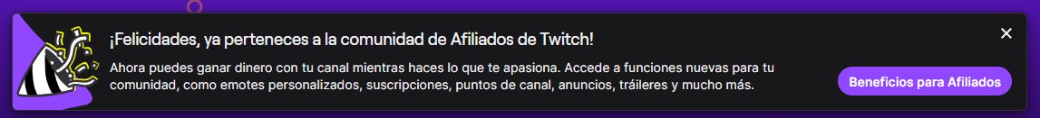 toro_gary70856's tweet photo. https://t.co/OZ6hqcfPnv Conseguimos el afiliado :D   💜 @Twitch  @NavyEspSeals https://t.co/QAVzNbxYrW