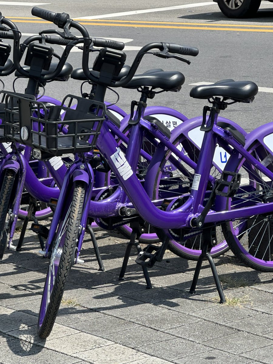 오잉 뭐지 전주시티에 신기한 자전거가 생겼다