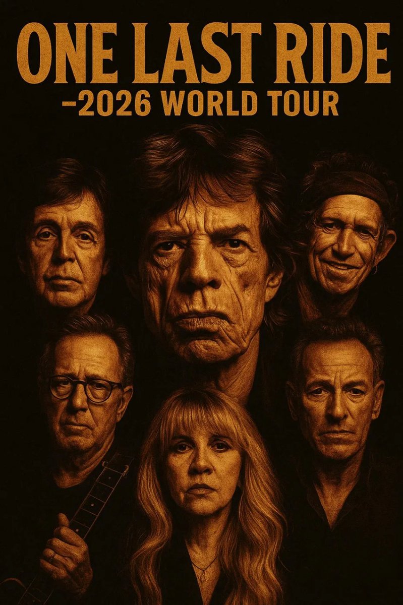 Keep Clapton out of it and I might consider going but I got no time for a grossly over rated racist.