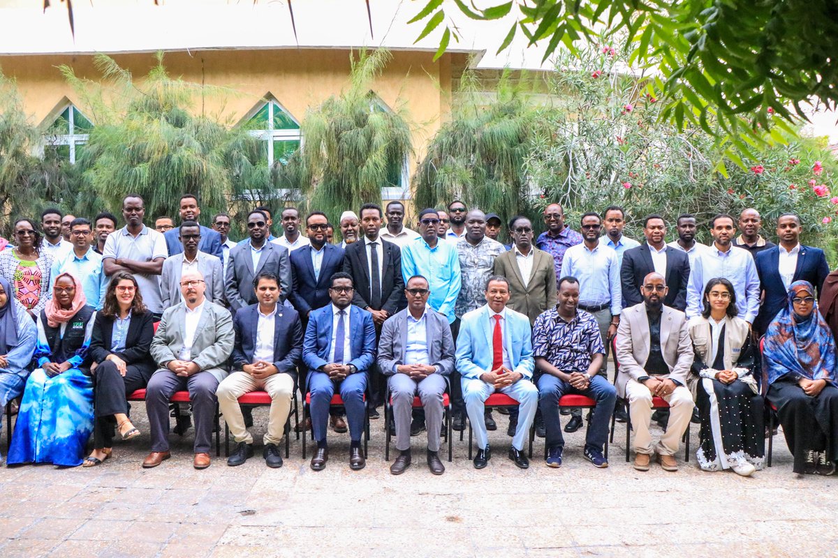 WFP Somalia (@wfpsomalia) on Twitter photo Participated in this week's <a href="/SoDMA_Somalia/">SODMA Somalia</a>-led national consultation for Somalia's Anticipatory Action Roadmap, focusing on early warning, early action & coordination.
<a href="/WFP/">World Food Programme</a> remains committed to working with government & partners to strengthen disaster preparedness in #Somalia. Participated in this week's <a href="/SoDMA_Somalia/">SODMA Somalia</a>-led national consultation for Somalia's Anticipatory Action Roadmap, focusing on early warning, early action & coordination.
<a href="/WFP/">World Food Programme</a> remains committed to working with government & partners to strengthen disaster preparedness in #Somalia.