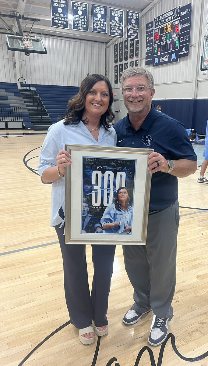 coachwalkerJA's tweet photo. 🏐 Congrats to  @CoachMelDenson on her 300th career win! A special milestone for a special leader of the @JARaiderVB team. Glad she is apart of @JARaiderSports. 
#WeAreJa #honor https://t.co/c9v4pM16Av
