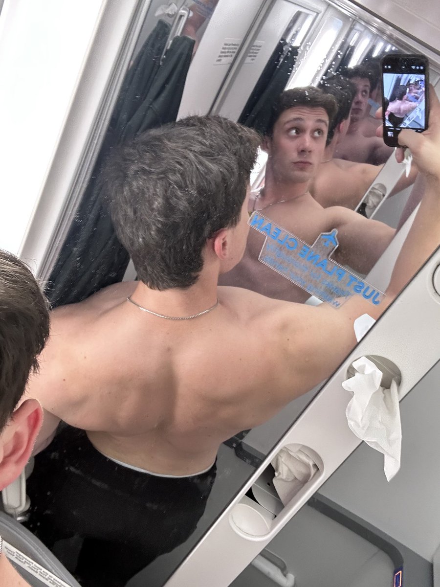 Airplane bathroom or smth idk I barely fit